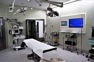 operating room with advanced equipment